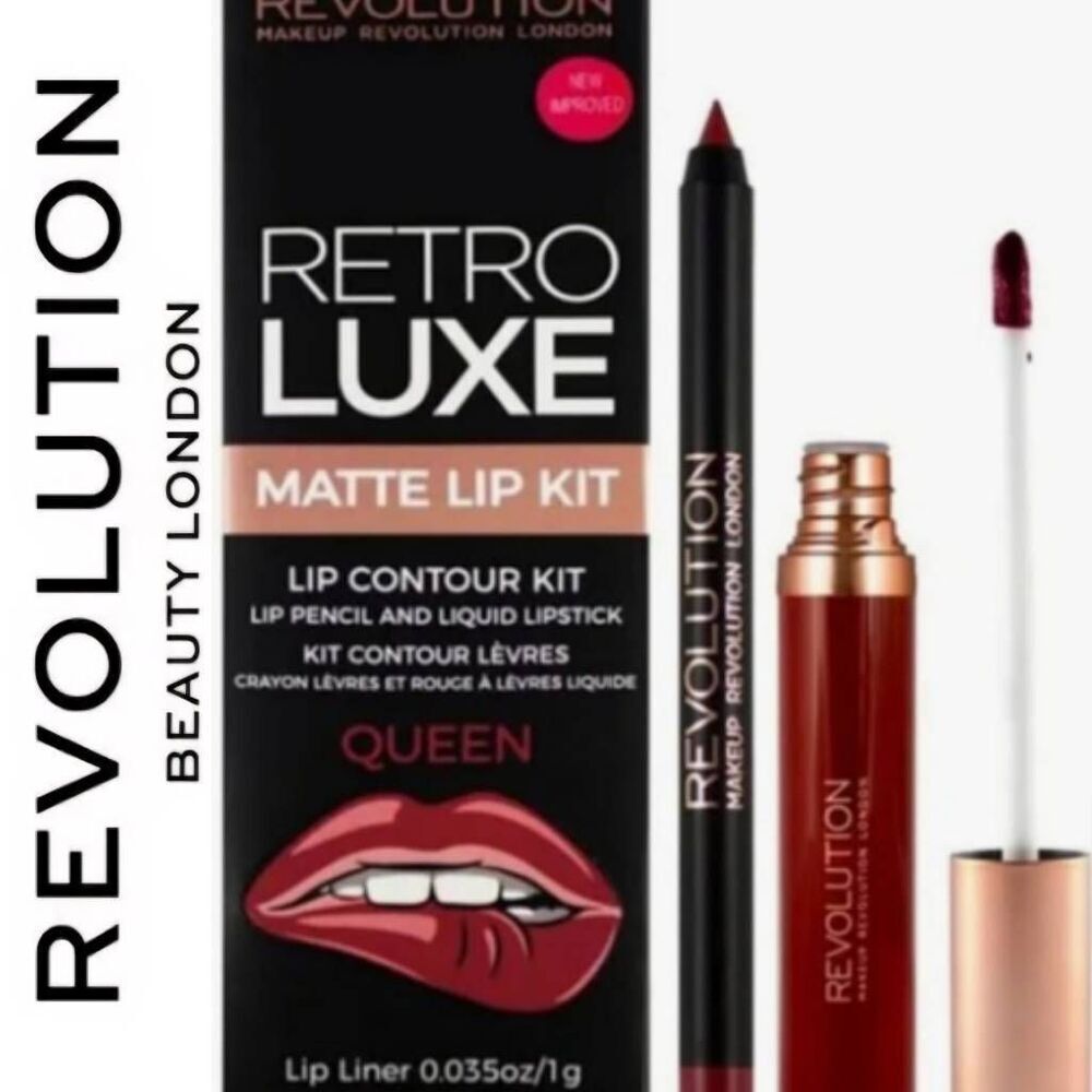 Revolution Beauty Retro Luxe Matte Lip Kit